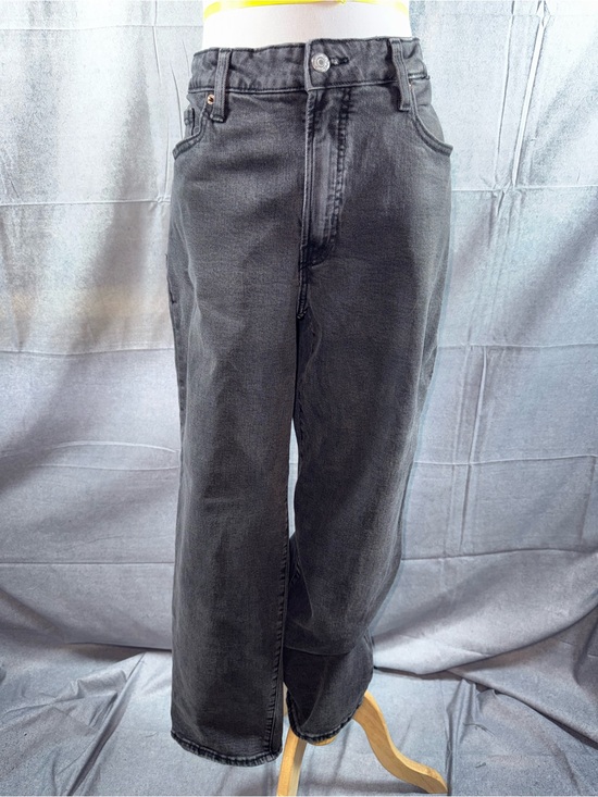 Old Navy Denim - 2859-Old Navy Women's Black Straight-Leg Jeans
